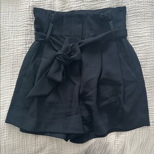 Babaton Black High Waist Women's Shorts